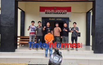 Polsek Pulau Panggung Tangkap Tersangka Curanmor dan Dua HP di Pekon Sindang Marga