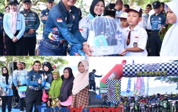 Puncak HUT ke-80 Marinir di Lampung, Hadir Di Tengah Masyarakat Melalui Aksi Sosial