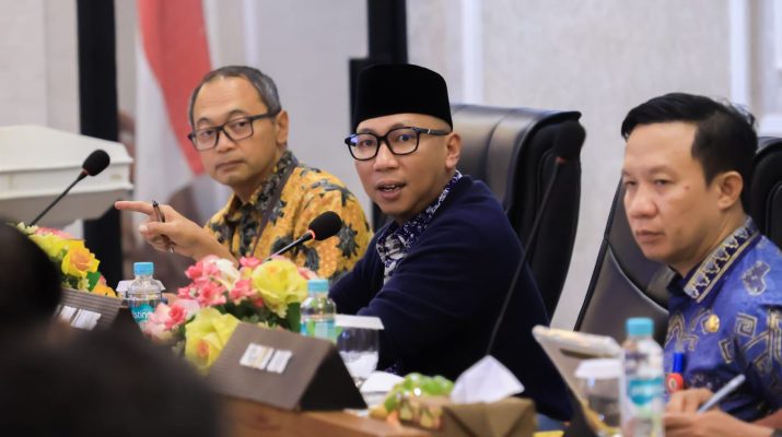 Dihadiri Kpw BI, Pemprov Lampung Gelar Rapat Optimalisasi Peran Perbankan dan Dunia Usaha Sektor Pertanian