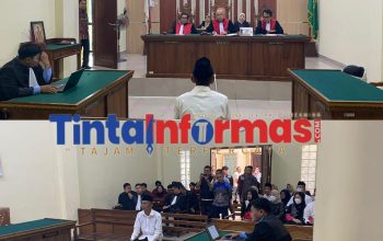 JPU Kejari Pringsewu Bacakan Dakwaan Perkara Tipikor Pengelolaan APBPekon Pekon Sukoharjo III Barat TA 2023