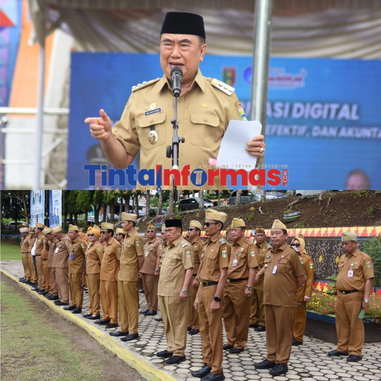 Pemkab Tanggamus Mulai Terapkan Absensi Fingerprint Online Untuk ASN dan Non-ASN