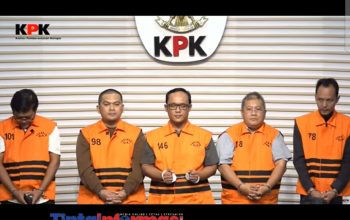 Buntut OTT di Lampung Tengah, KPK Tetapkan Lima Tersangka, Ini Nama-namanya