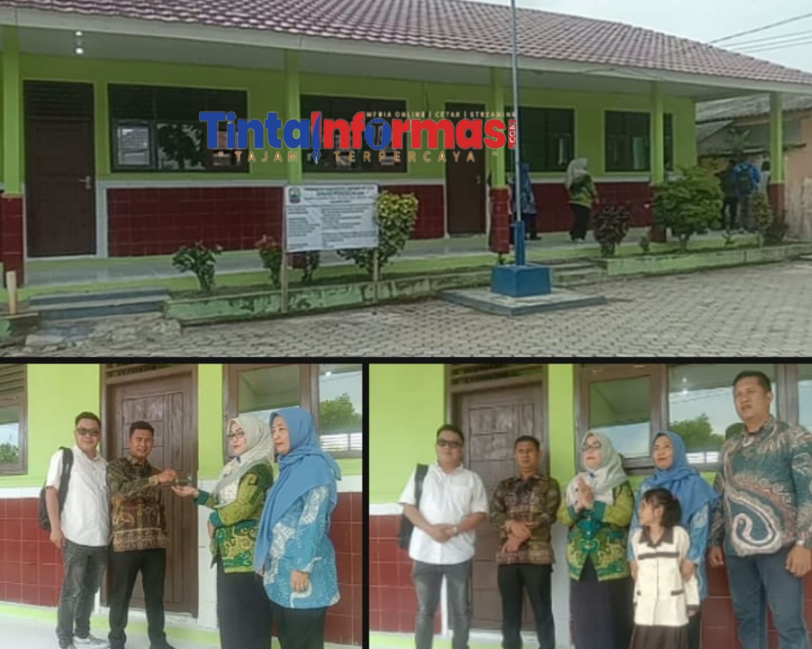 Pelaksana CV. Intan Permata Kontsruksi Rehab Gedung SDN 1 Bangun Rejo Sudah PHO dan Tak Ada Masalah