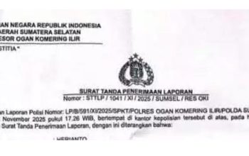 Korban penganiayaan Kabid GTK OKI Lapor ke Polisi