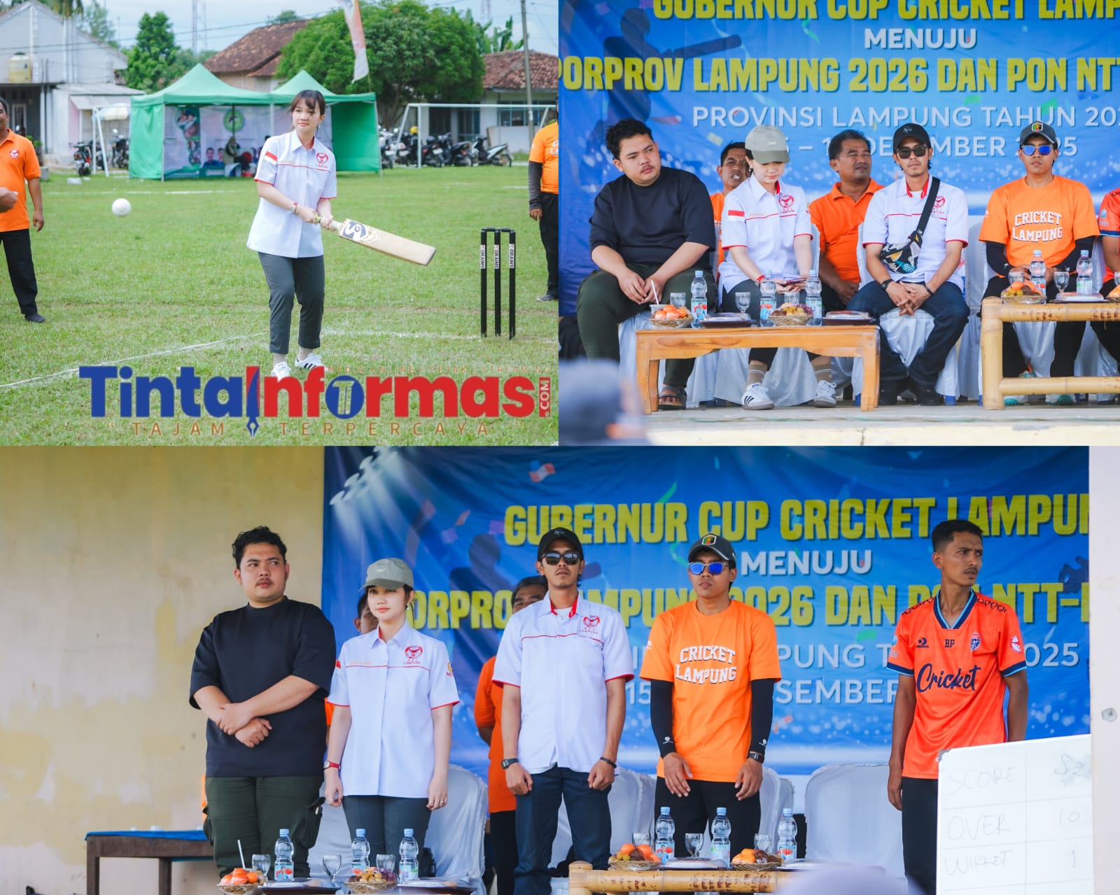 Di Penutupan Gubernur Cup Cricket 2025, Nilam Tegaskan Komitmen Majukan Cricket Lampung