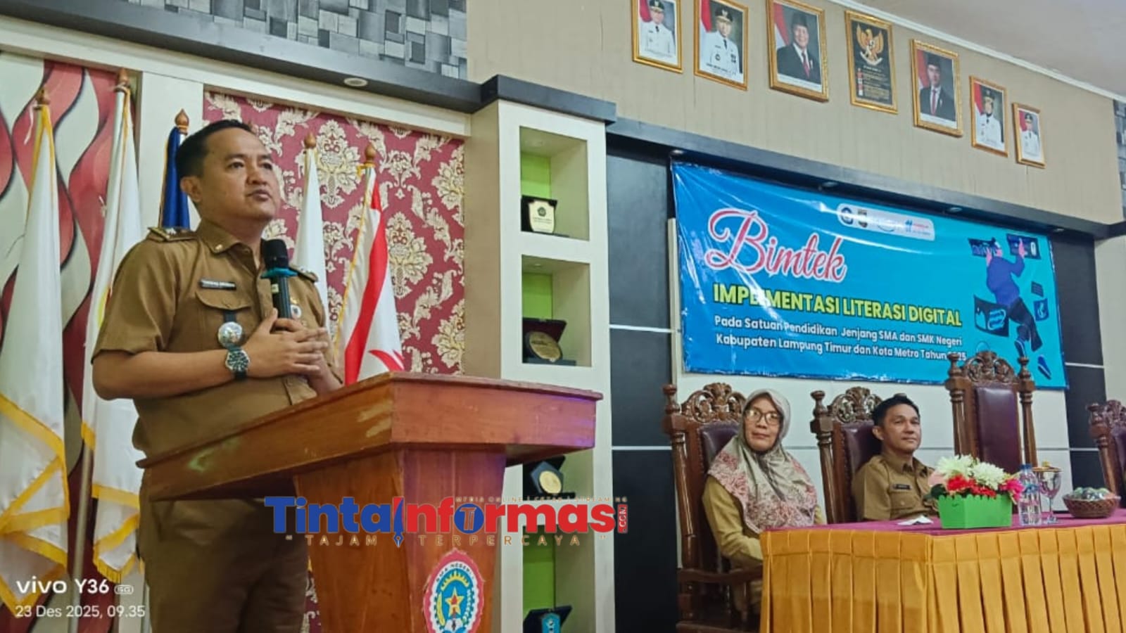 Genjot IPM, Disdikbud Lampung Masifkan Literasi Digital Lewat Roadshow Bimtek