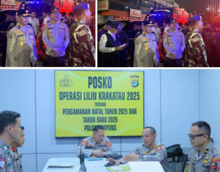 Mabes Polri Turunkan Tim Supervisi Operasi Lilin Krakatau 2025 Di Polda Lampung