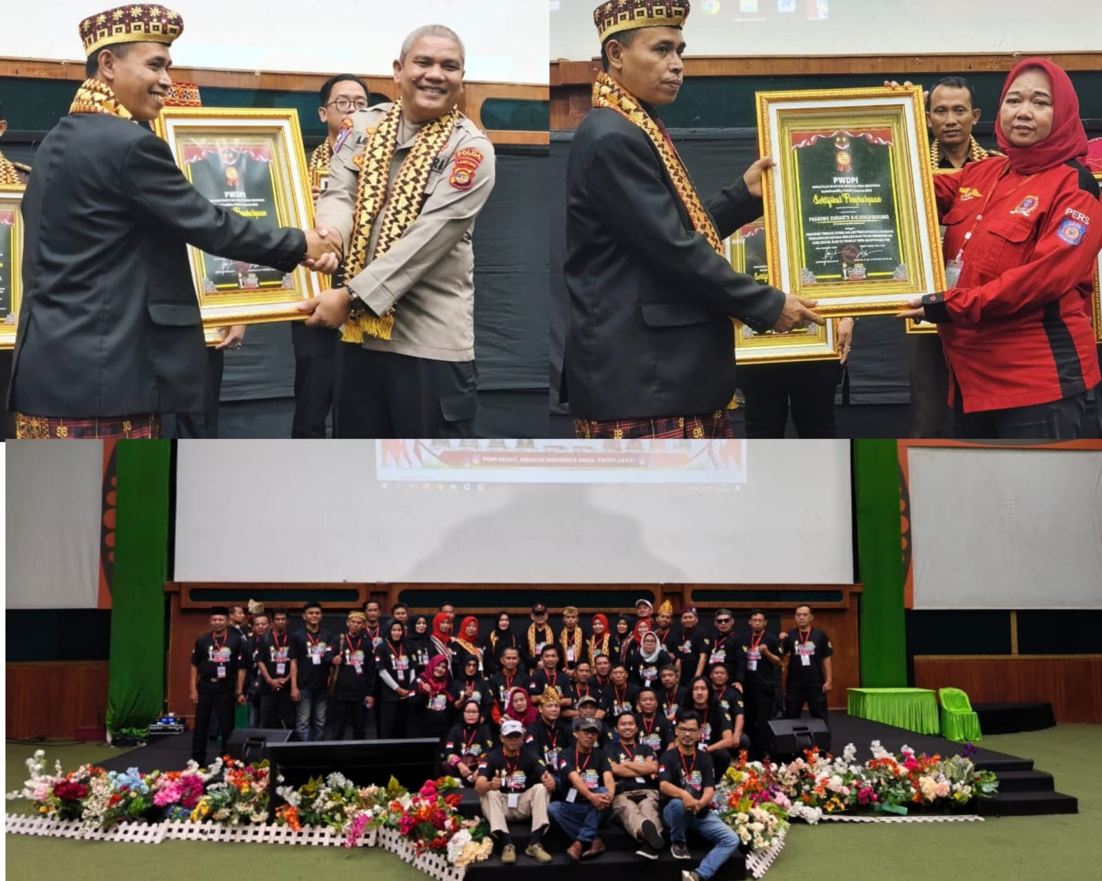 Ketum DPP PWDPI M. Nurullah RS Dinobatkan Tokoh Pers Nasional pada HUT Ke-3 PWDPI