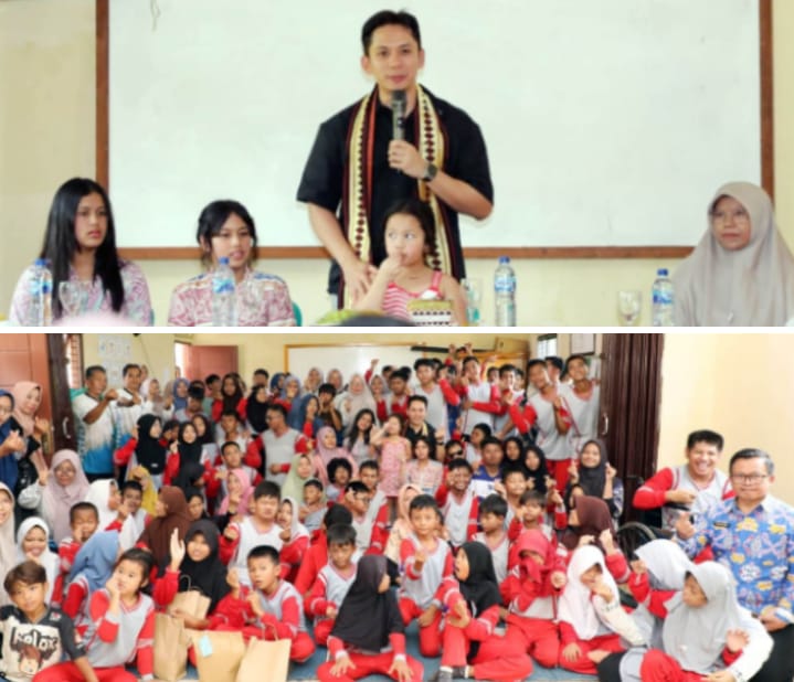 Bupati Lamsel (Egi) Sambangi SLB Negeri Sidomulyo Bersama Tiga Putrinya Penuh Hangat dan Empati