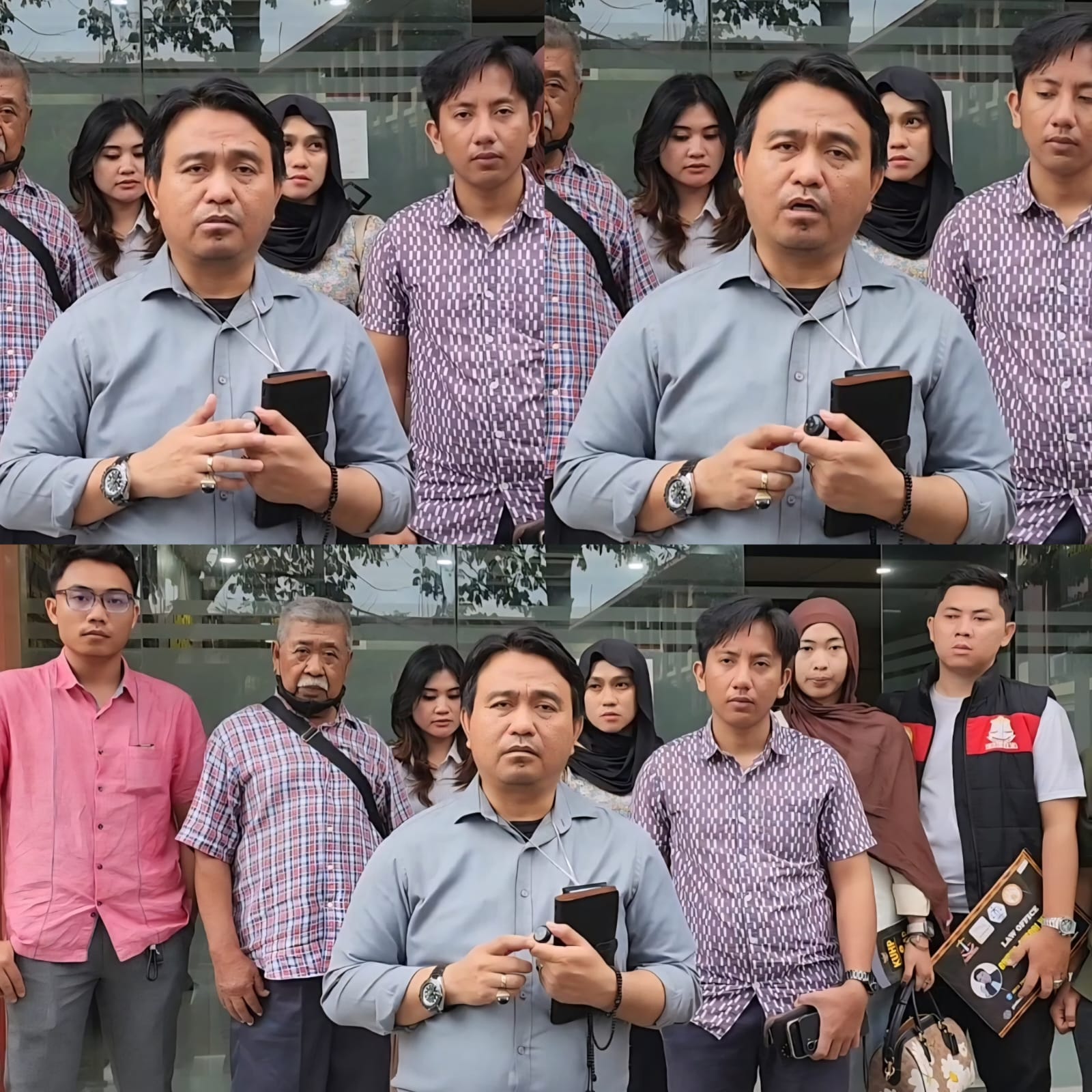 Kuasa Hukum Nurdjadi, Gindha Ansori Wayka Laporkan Penyerobotan Tanah Ke Polda Lampung