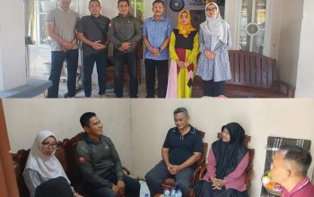 Wujud Kepedulian Pimpinan, Danyonif 7 Marinir Anjangsana Ke Rumah Prajurit