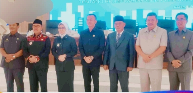 DPRD Pesawaran Mulai Bahas Arah Masa Depan Daerah, Ranperda RPJMD 2025–2029 Disampaikan di Rapat Paripurna