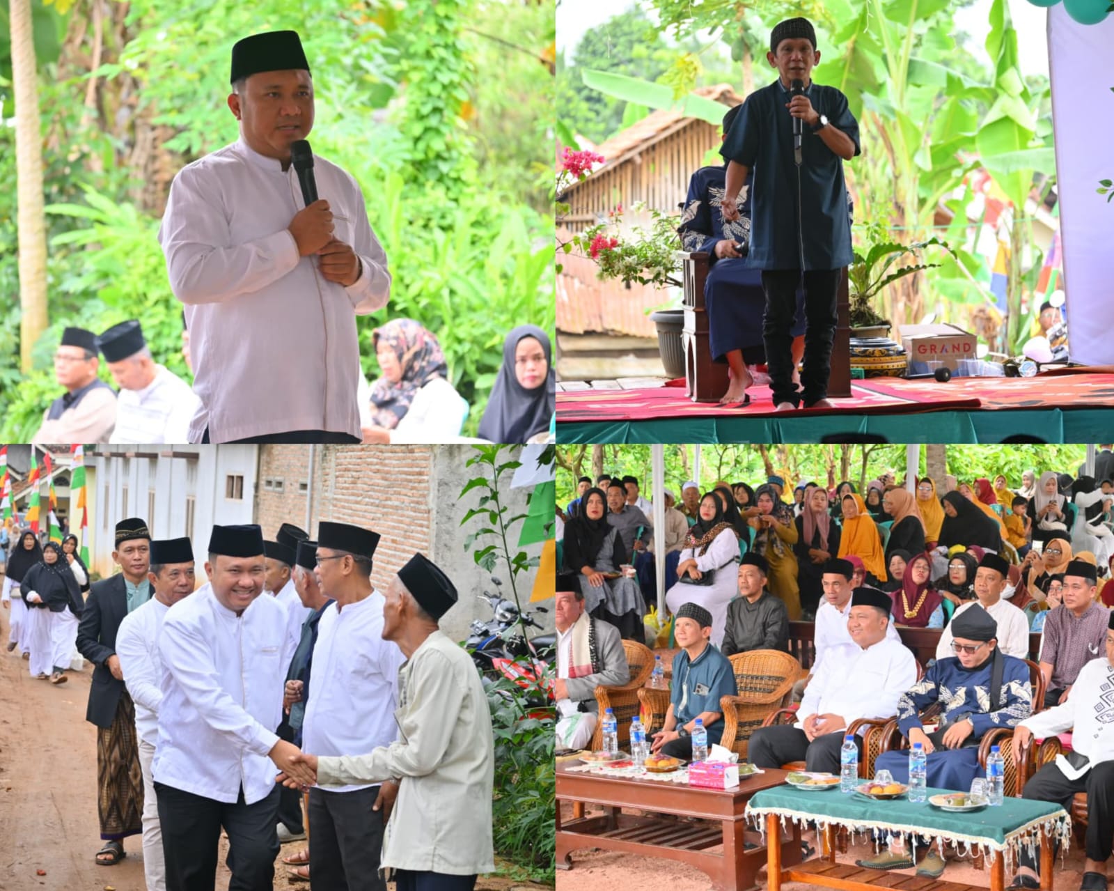 Wabup Pesawaran Hadiri Peringatan Isra Mi’raj di Ponpes Al Wujudi, Dimeriahkan Ginanjar dan Tausiyah Ustaz Dadang Mubarok