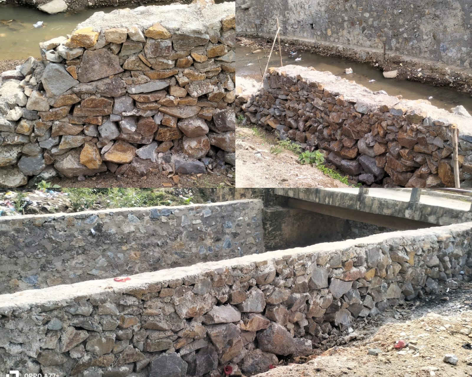 Proyek Irigasi Way Gunung Kasih Tanggamus Diduga Tidak Sesuai Spesifikasi, Warga Keluhkan Upah Belum Dibayar