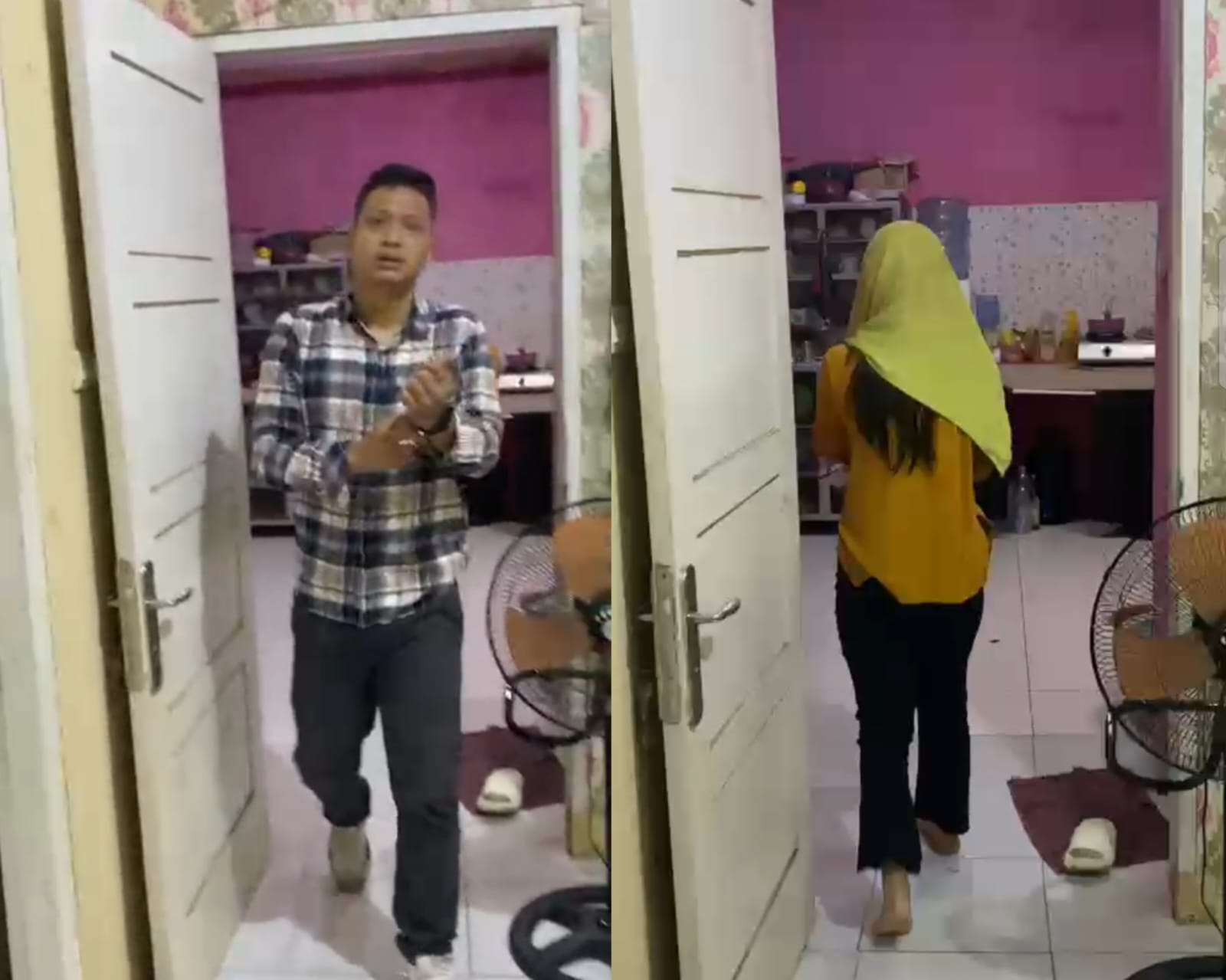 Istri Pamit Minep Di Tempat Orang Tua, Diduga Suami Ajak Selingkuhan Minep Di Rumah