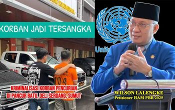 Kriminalisasi Korban Pencurian di Pancur Batu, Potret Buram Penegakan Hukum