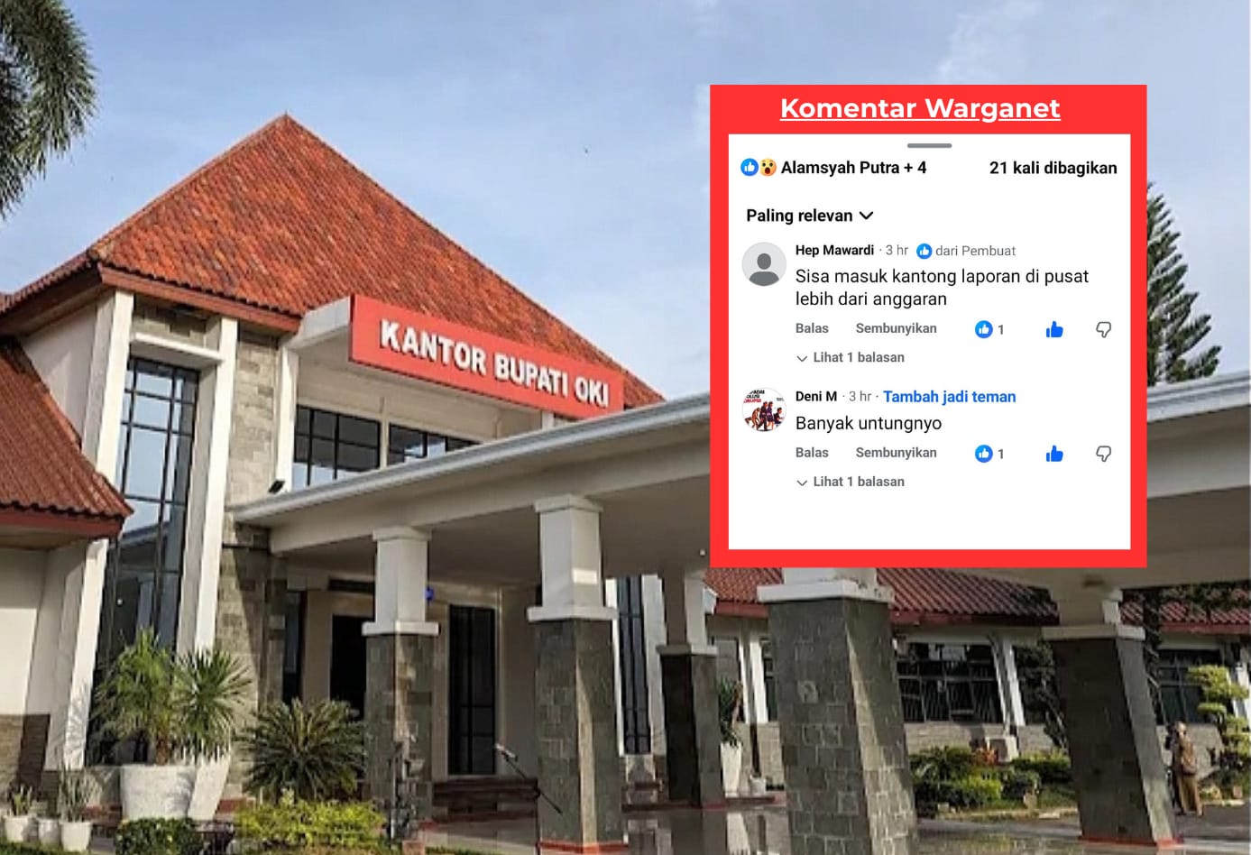 Sisa Masuk Kantong, dan Banyak Untungnya! Reaksi Warganet Atas Lapangan Tenis OKI yang Baru Direhab Sudah Berkarat