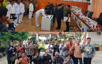 Bupati Tanggamus Lantik 5 PAW Kepala Pekon Terpilih, Ini Kata Kakon Sinar Jawa