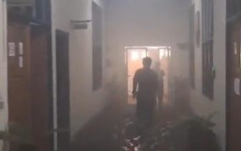 Kantor BAPPEDA Ogan Ilir Terbakar, Kejadian Mengagetkan Warga