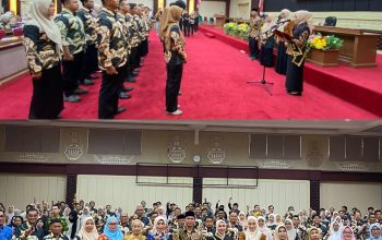 FLL Kukuhkan Pengurus 15 Kabupaten/Kota, Eni Amaliah Ajak Perkuat Kolaborasi Gerakan Literasi Lampung