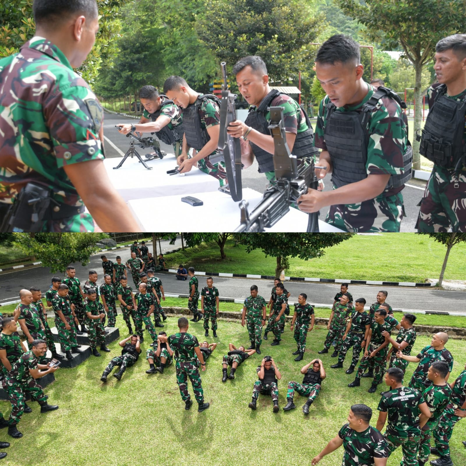 Batalyon Infanteri 7 Marinir Gelar Lomba Antar Kompi Guna Pererat Hubungan Prajuritnya