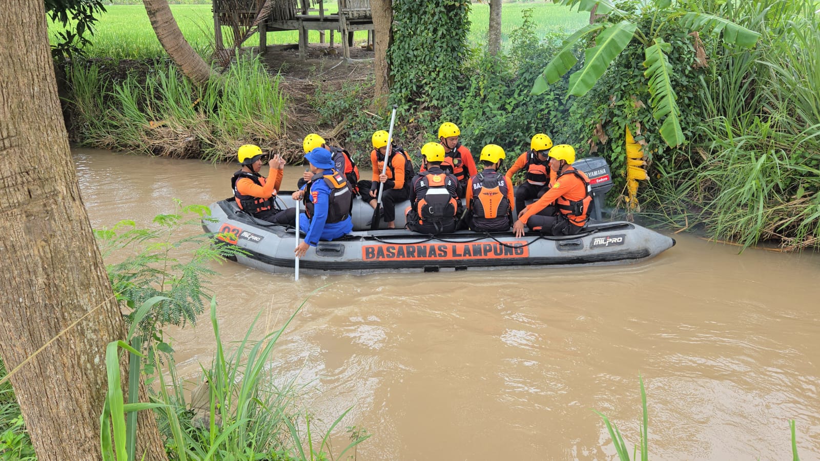 Hari Keempat, Tim SAR Gabungan Lanjutkan Pencarian Korban Hanyut di Sungai Ruguk