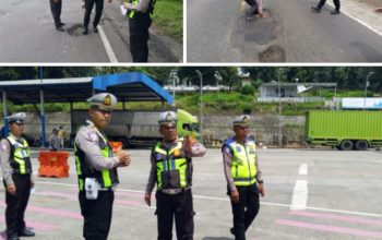 Satlantas Polres Lampung Selatan Survei Jalur Lintas dan Buffer Zone Jelang Operasi Ketupat 2026