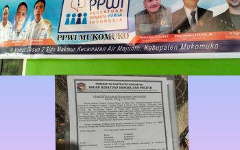 PPWI Mukomuko Resmi Terdaftar di Kesbangpol, Ketua Sambut Baik Dukungan Pemda
