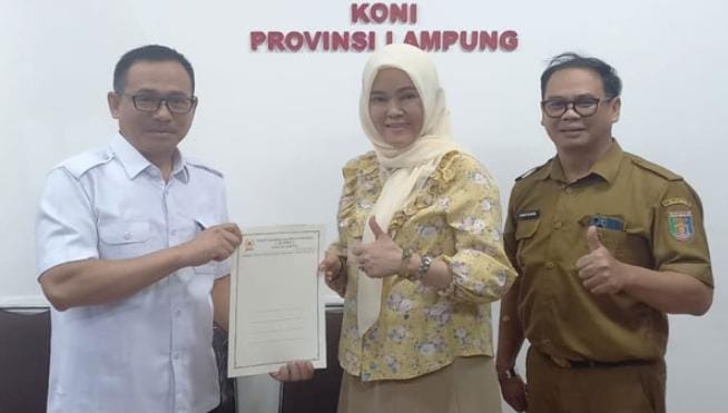 KONI Lampung Bentuk Tim Penunjang Pemulihan Performa Atlet