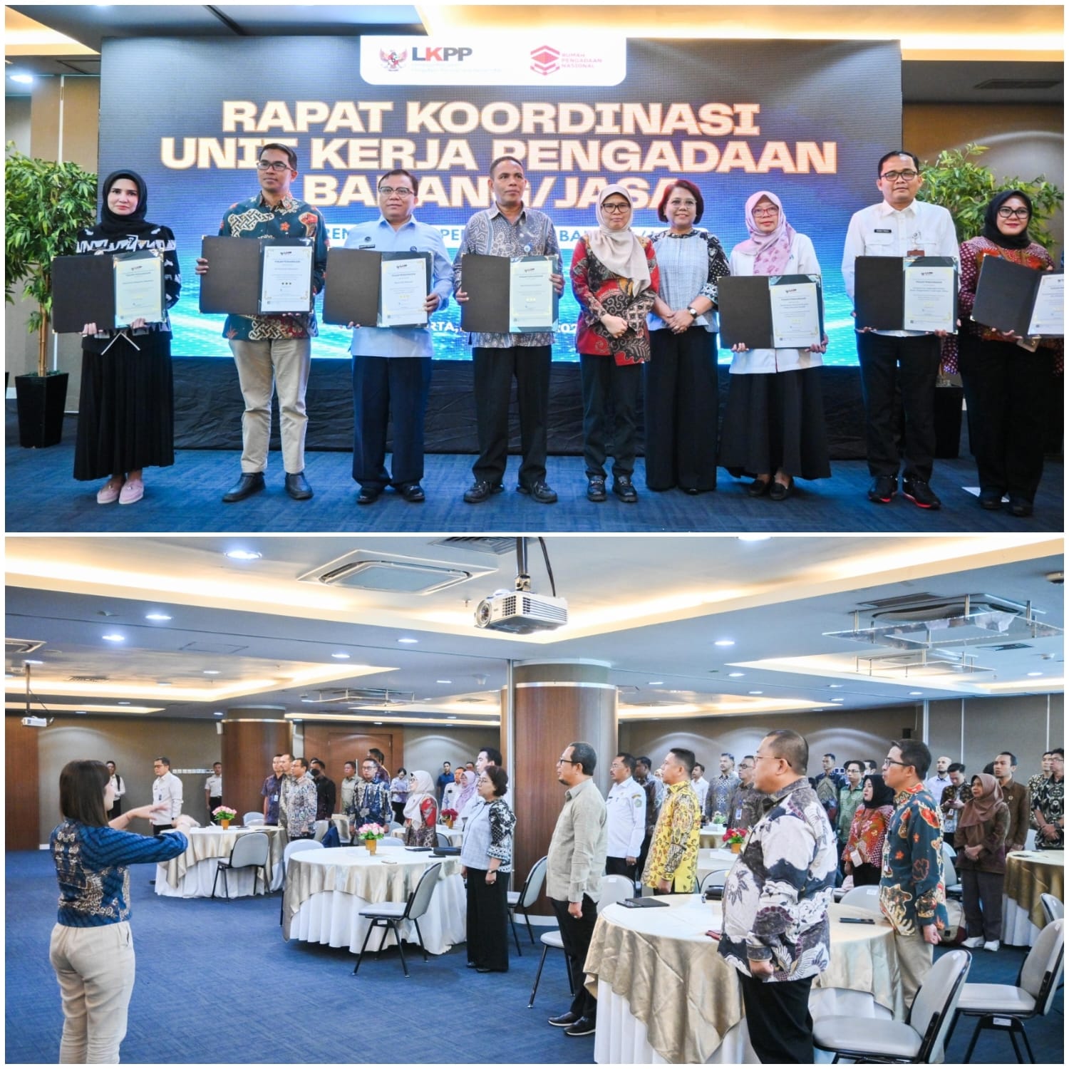 Pemkab Pesawaran Raih Penghargaan UKPBJ Proaktif dari LKPP RI