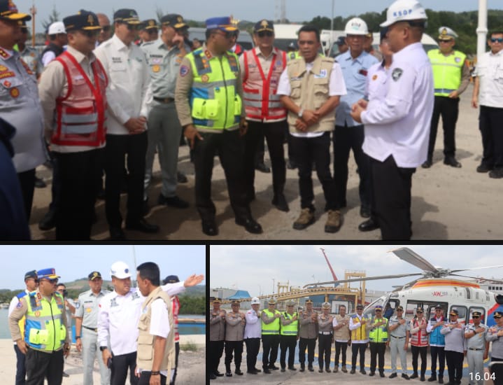 Kakorlantas Pastikan Kesiapan Bakauheni: Tambahan Pelabuhan, Empat Fokus Pengamanan, Perbaikan Jalan Rampung H-10