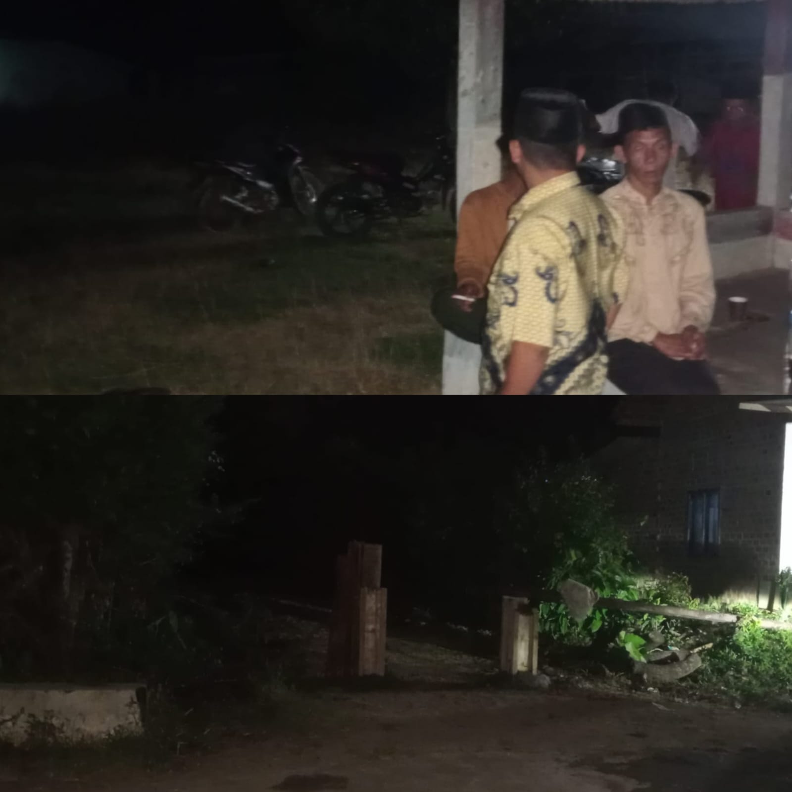 Jalan Kampung Gunung Raya Rusak Akibat Kendaraan Bertonase Berat