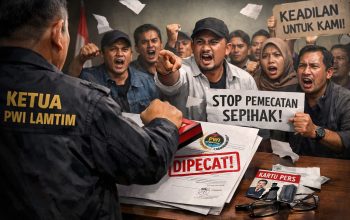 Polemik PWI Lamtim Belum Usai, 9 Angota Meminta Konferkab Ditunda “Jangan Tutup Mata”