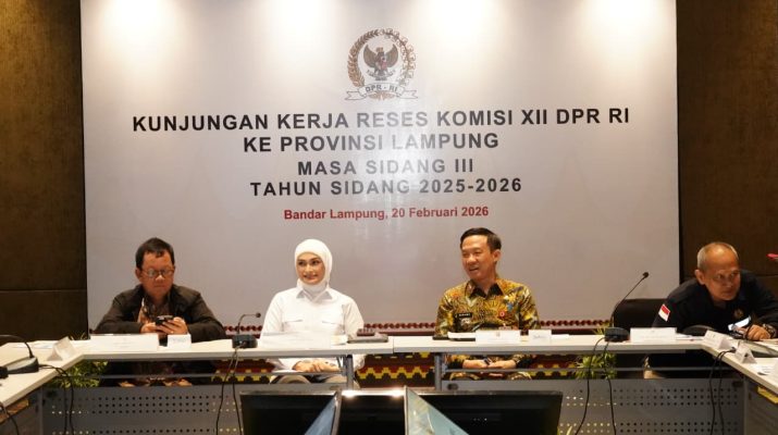 Pemprov Lampung Bersama Komisi XII DPR RI Bahas Pemanfaatan Energi di Provinsi Lampung