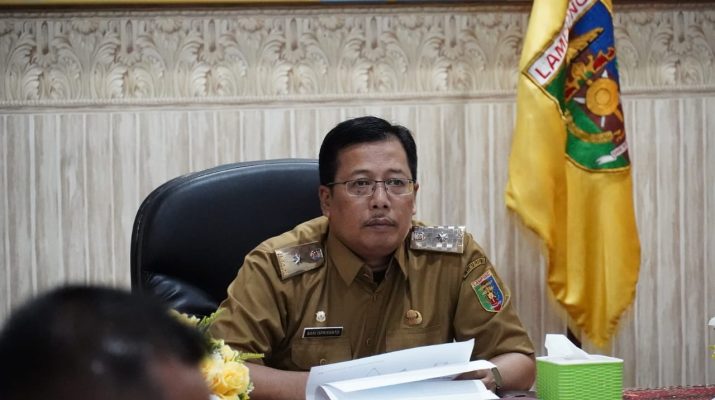 Rakor Inflasi Februari 2026, Pemprov Lampung Dorong TPID Lebih Aktif Awasi Harga Pasar