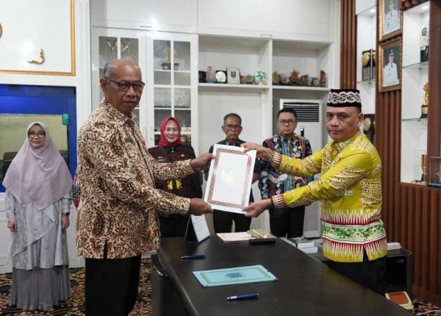 Dr Kusbani Resmi Gantikan Dra Bayana sebagai (Plh) Sekda Kota Metro