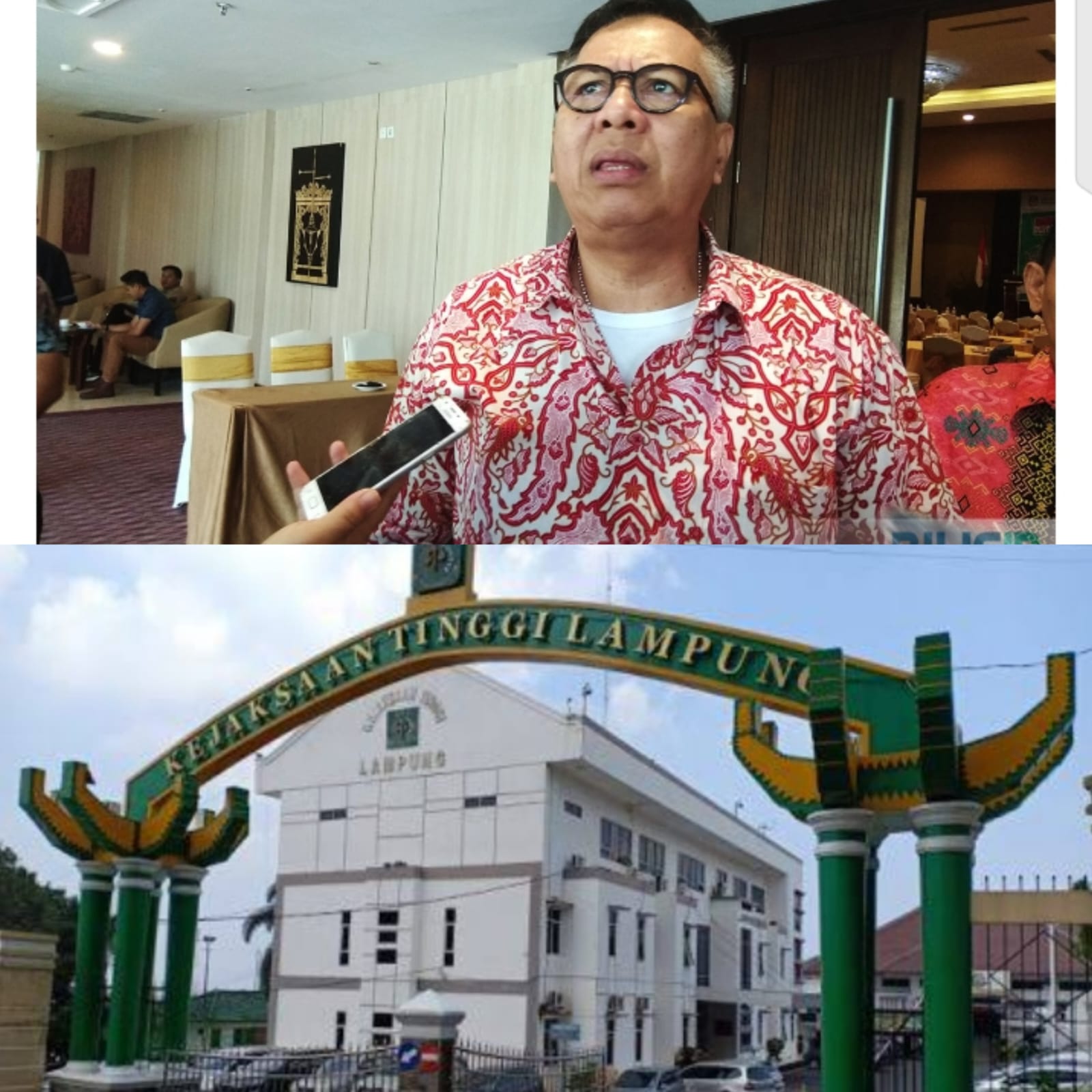 Tokoh politik Lampung Alzier DT. Minta Kejati Segera Tetapkan Arinal Jadi Tersangka