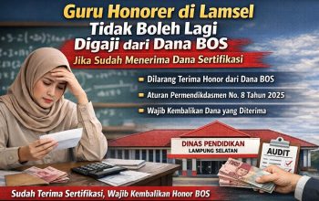 Simak Penjelasannya: Sudah Terima Sertifikasi, Guru Honorer Tak Boleh Lagi Digaji Dari Dana BOS