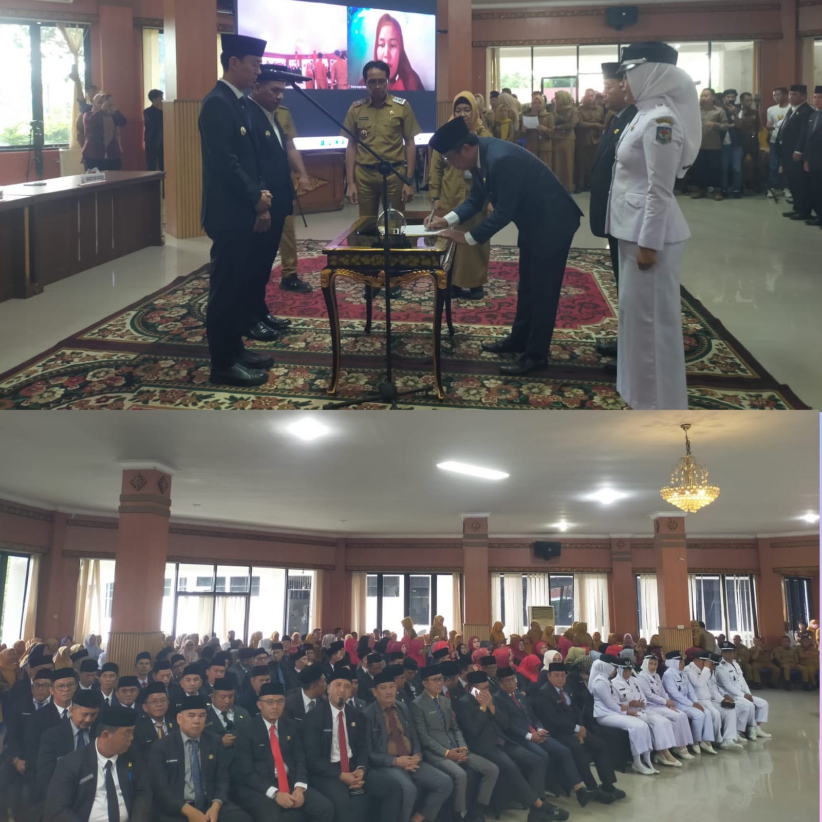 Lantik 115 Pejabat Bupati OKI Tegaskan ASN Adalah Pelayanan Masyarakat