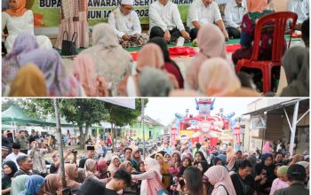 Silaturahmi Ramadhan Sekaligus Peninjauan Pasar Murah dan Bazar Ramadhan di Kecamatan Tegineneng