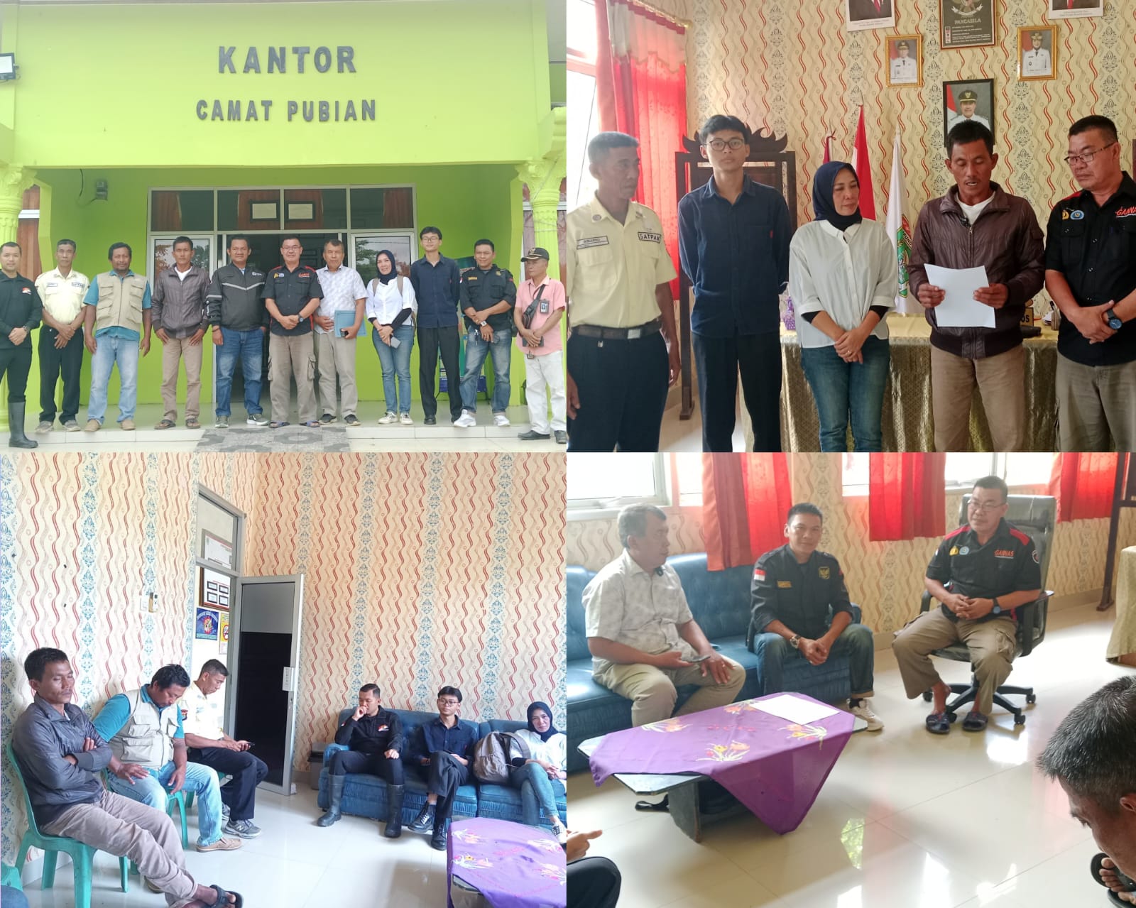 Klarifikasi Keluarga Pandi Terkait Pemortalan Jalan Kampung, Dimediasi Camat Pubian dan Disaksikan PTPN VII