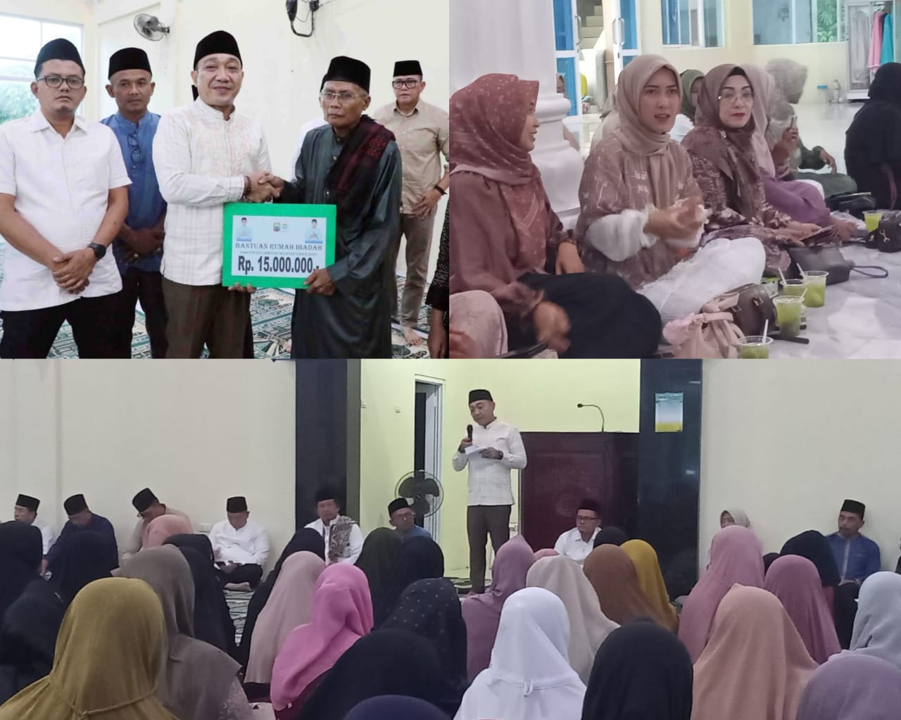 Rangkaian Safari Ramadan 1447 H Lamsel Berakhir di Kec Ketapang Wabup Syaiful Anwar Serahkan Santunan dan Bantuan Masjid