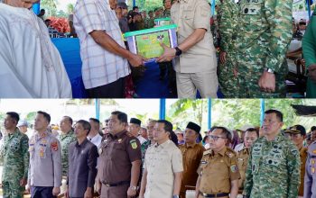 Pangdam XXI/Raden Inten Resmikan Jembatan Gantung Garuda Tahap II di Pringsewu
