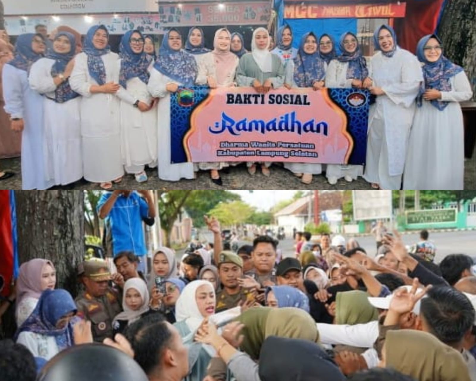 Zita Anjani Turun ke Jalan Bagikan 200 Takjil Gratis Disambut Antusias Warga Kalianda