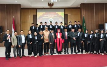 19 Advokat DePA-RI Yang Diambil Sumpah Pengadilan Tinggi Jateng, Bertekad Jaga Integritas