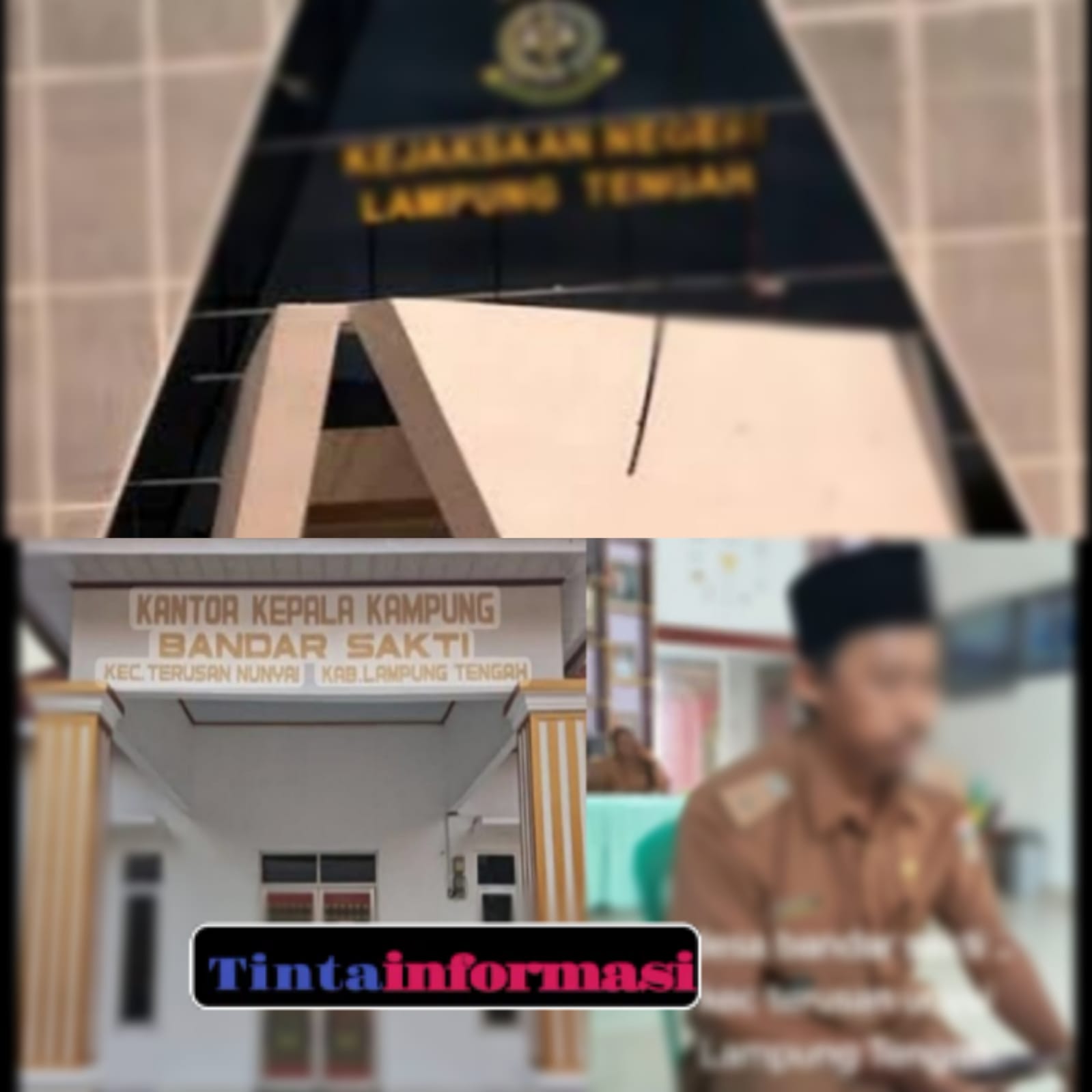 Diduga Pengelolaan Aset Kampung Tidak Transparan, Masyarakat Laporkan Oknum kakam Bandar Sakti ke Kejari Gunung Sugih