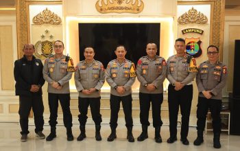 Kapolda Lampung Terima Kunjungan Tim Supervisi Mabes Polri Terkait Operasi Ketupat Krakatau 2026