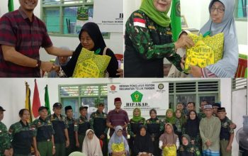 HIPAKAD Rayon Teluk Pandan Bagikan Paket Sembako Di Bulan Suci Ramadhan
