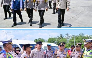 Bupati Lamsel Egi Dampingi Wakapolri Dedi Prasetyo Tinjau Arus Mudik Bakauheni, Pastikan Pemudik Aman dan Nyaman