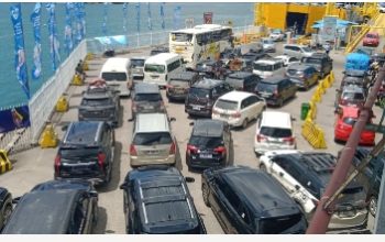 Posko Angkutan Lebaran 2026 H-2 Total Kendaraan Yang Telah Menyeberang Jawa-Sumatera Tercatat 211.411 Unit Atau Naik 9,2% Dibandingkan Tahun Lalu